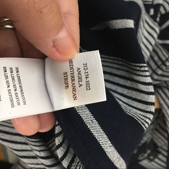 Rails striped jumpsuit womens size small Navy blue - Picture 13 of 15